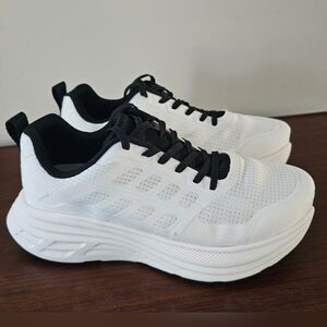 NORTIV 8 Womens White Breathable Lifestyle Walking Shoes, Sneakers